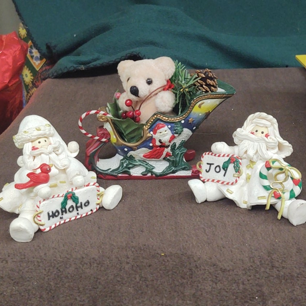 Christmas bear & friends